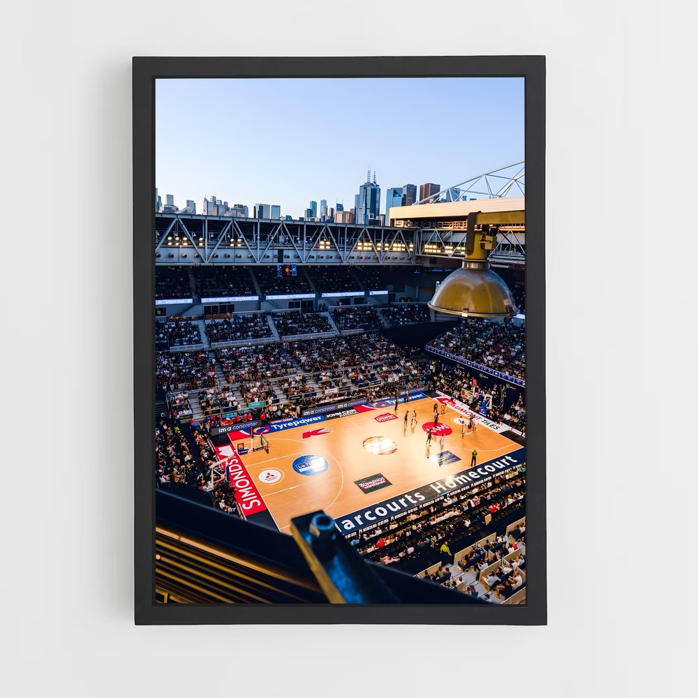 Poster Melbourne Madness – affiche Basketball (vue 2)